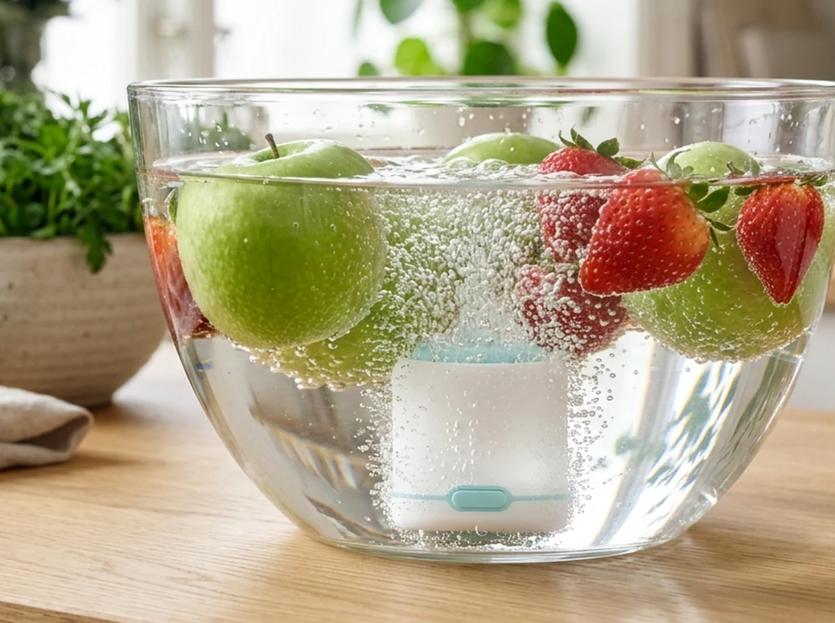 Drop Capsule into Water Basin